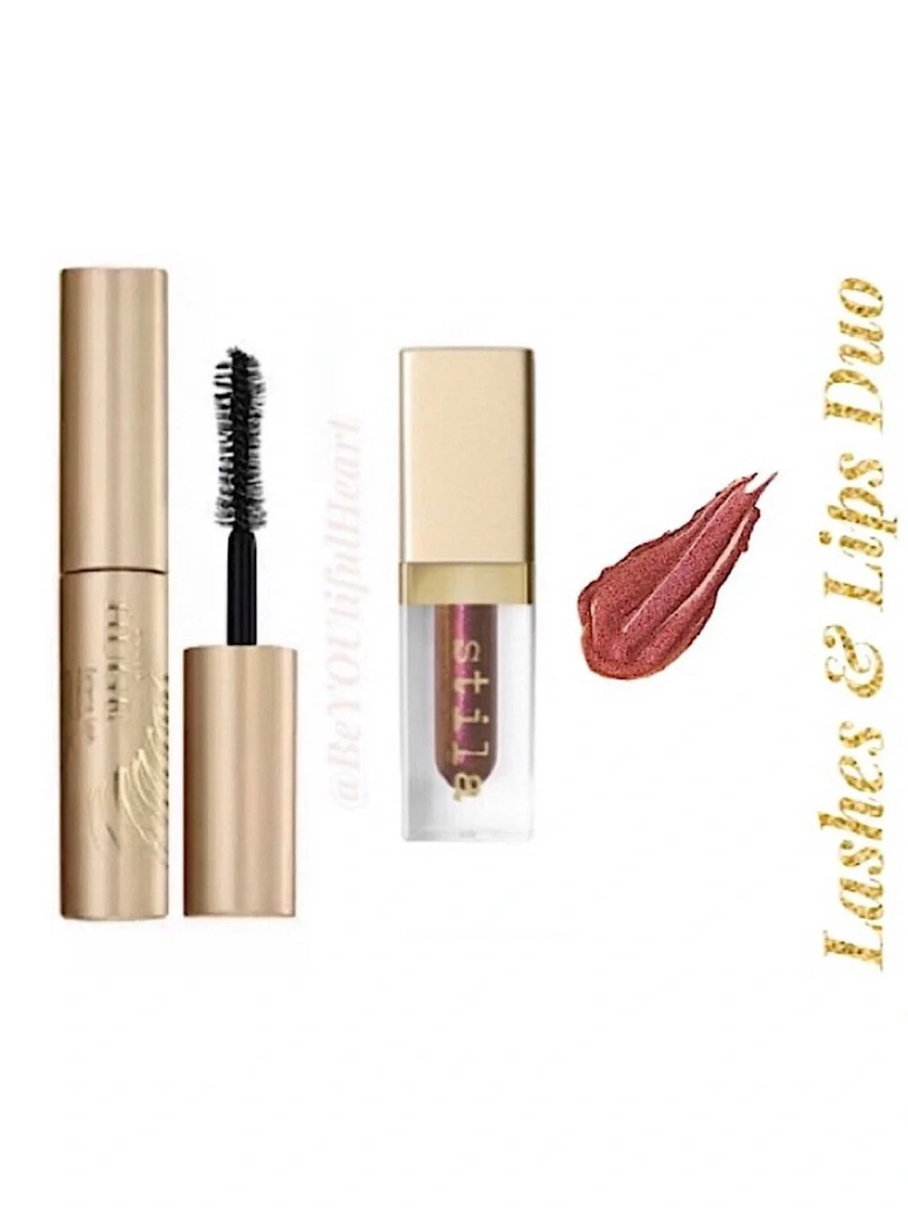 Stila Mini Lashes and Lips Duo - Extreme Lash Mascara & Beauty Boss Lip Gloss